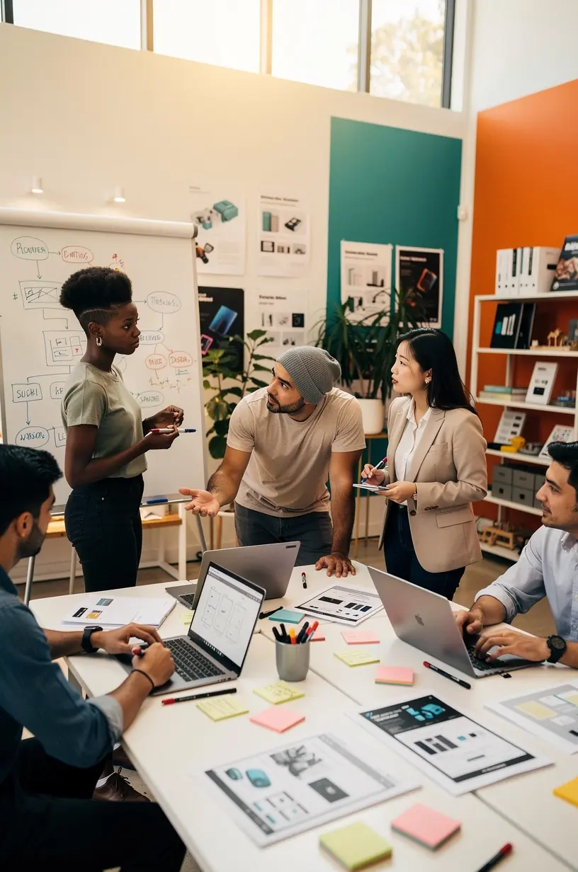 Usability testing process with diverse participants and tools